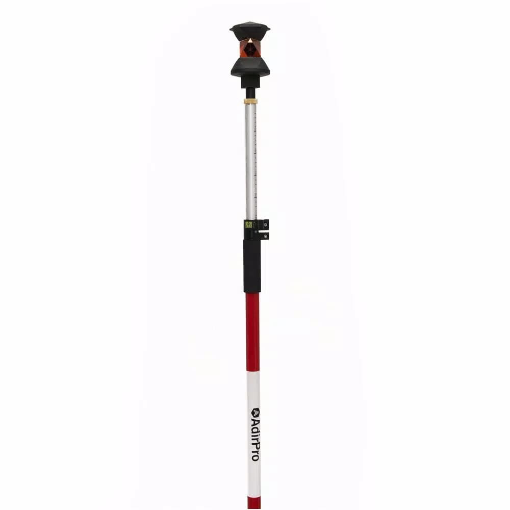 AdirPro 360-Degree Prism Kit with Padded Case & Glass Protector - Equivalent to Leica GRZ4