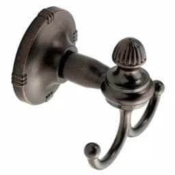 Moen Gilcrest Double Robe Hook, Oil Rubbed Bronze thumbnail 1
