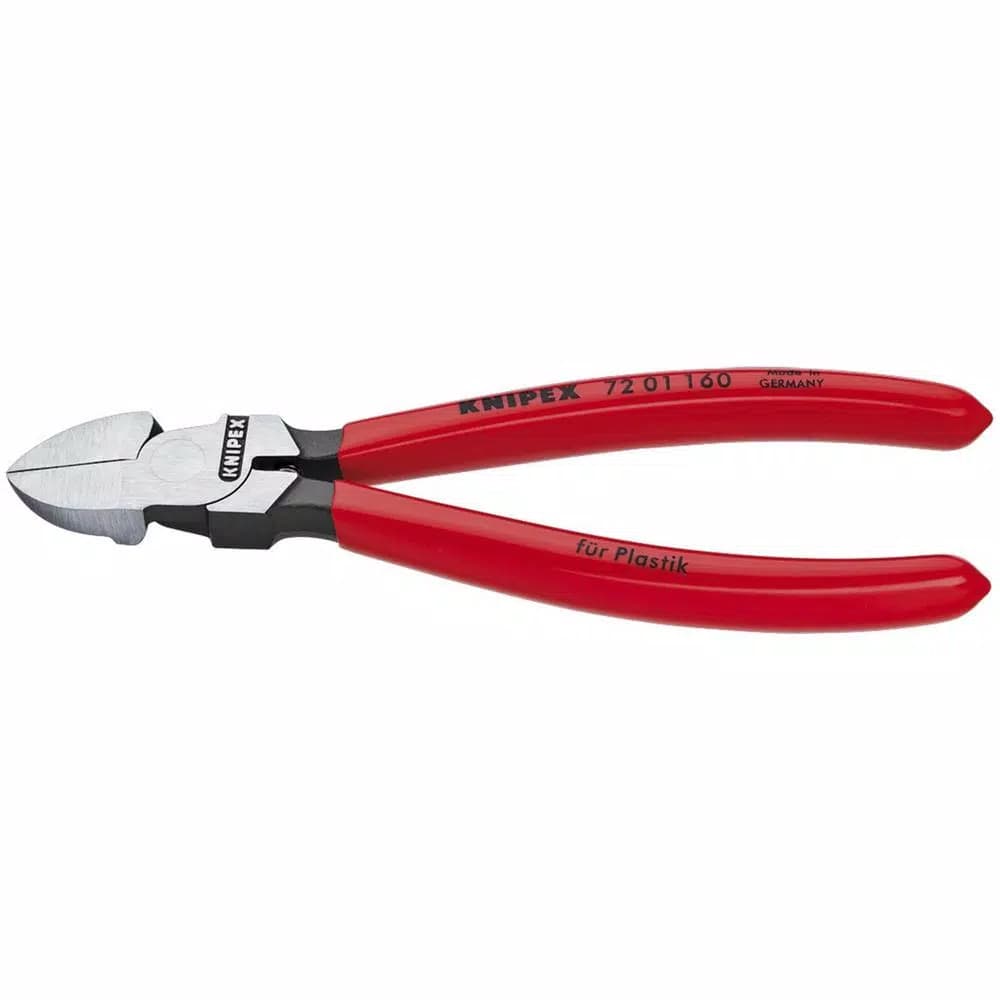 KNIPEX Diagonal Flush Cutter Set (2-Piece) for Plastics and Soft Metals