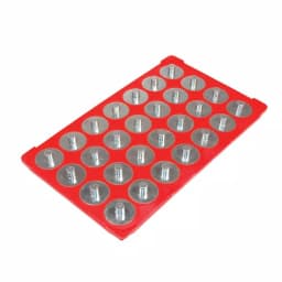 Triton Products 3/8 in. Drive Magnetic Socket Caddy Organizer, Red thumbnail 1
