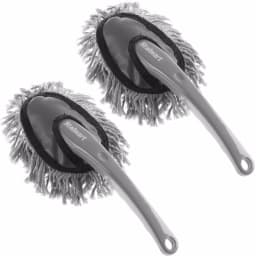 Stalwart Gray Car Duster 2-Pack - Soft Cotton Yarn Interior & Exterior Cleaner thumbnail 1
