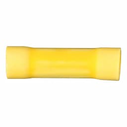 CURT Butt Connectors, 12-10 Gauge Wire, Yellow, 100-Pack thumbnail 1