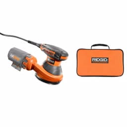 RIDGID 5 in. Corded Random Orbital Sander with AIRGUARD Technology, 3 Amp, Variable Speed thumbnail 1