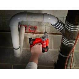 Milwaukee M12 FUEL 12V SDS-Plus Cordless Rotary Hammer Kit with 4.0 Ah Battery and Charger thumbnail 6