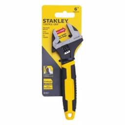 Stanley 6 in. MaxSteel Adjustable Wrench with Tapered Jaw thumbnail 4