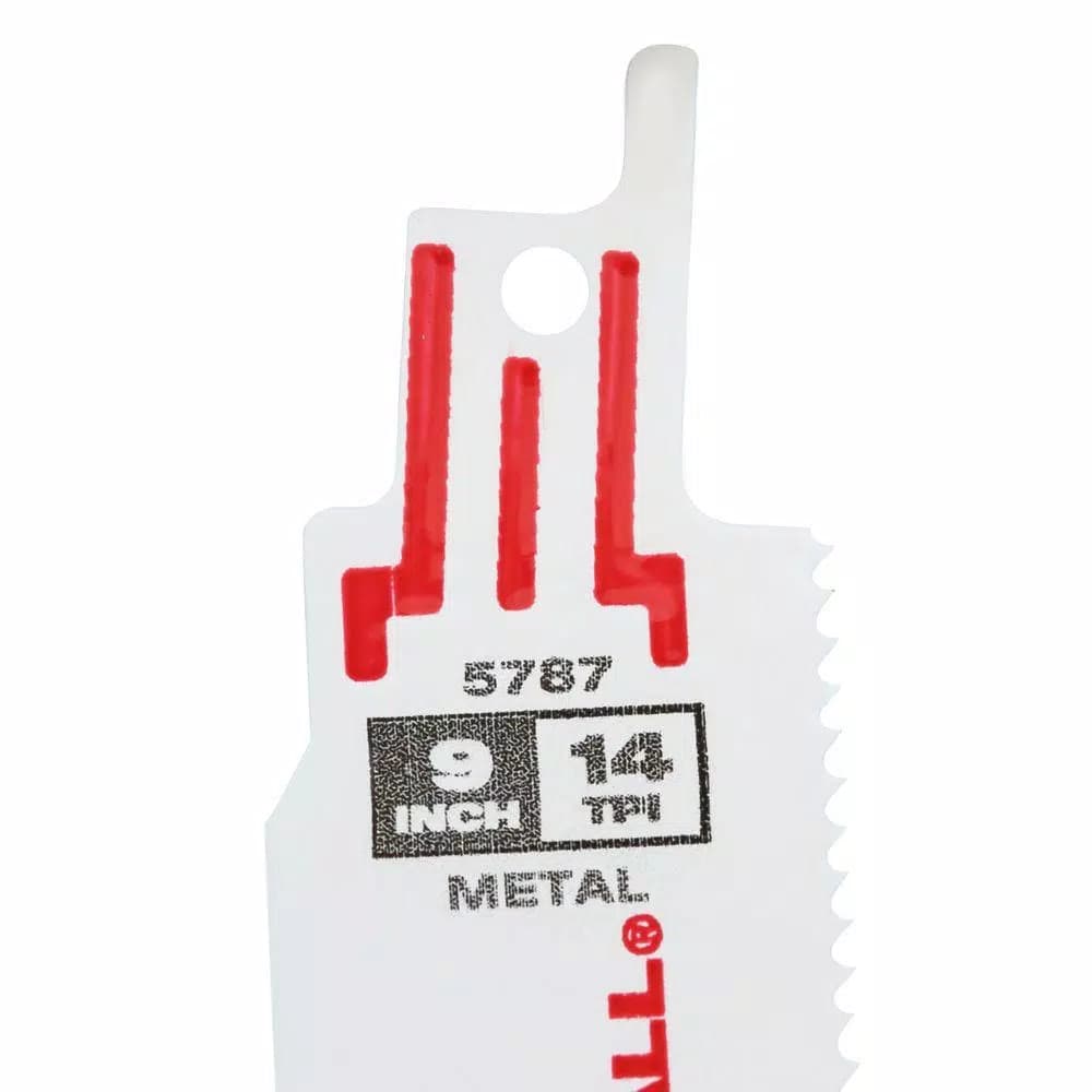 Milwaukee SAWZALL Demolition Reciprocating Saw Blade Set, Bi-Metal, 12-Piece