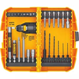 DEWALT 28-Piece Rapid Load Black Oxide Drill Bit Set with Hex-Shank Locking System thumbnail 1