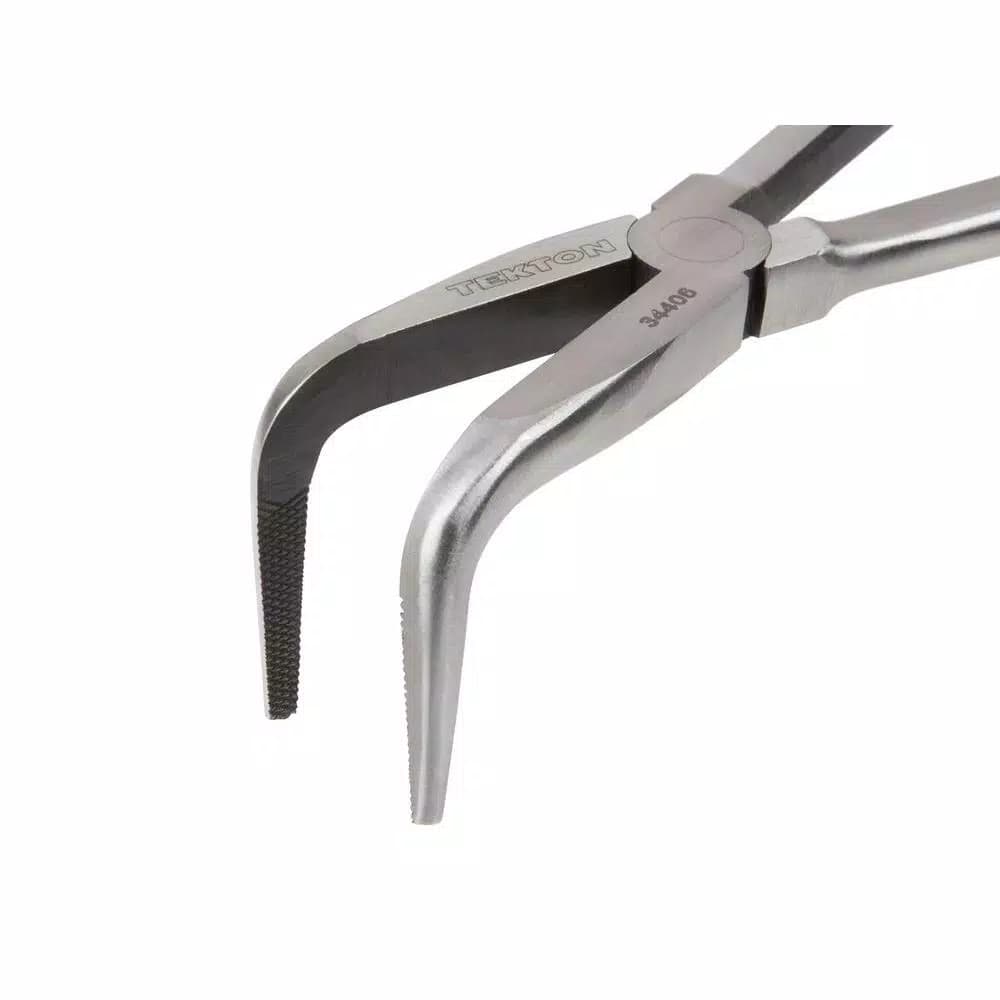 TEKTON 4-Piece Long Reach Pliers Set with Chrome Vanadium Steel