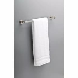 Delta Mandolin 24 in. Single Towel Bar in SpotShield Brushed Nickel thumbnail 7