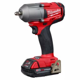 Milwaukee M18 FUEL 3/8 in. Mid-Torque Brushless Cordless Impact Wrench Kit with (2) 2.0 Ah Batteries thumbnail 7