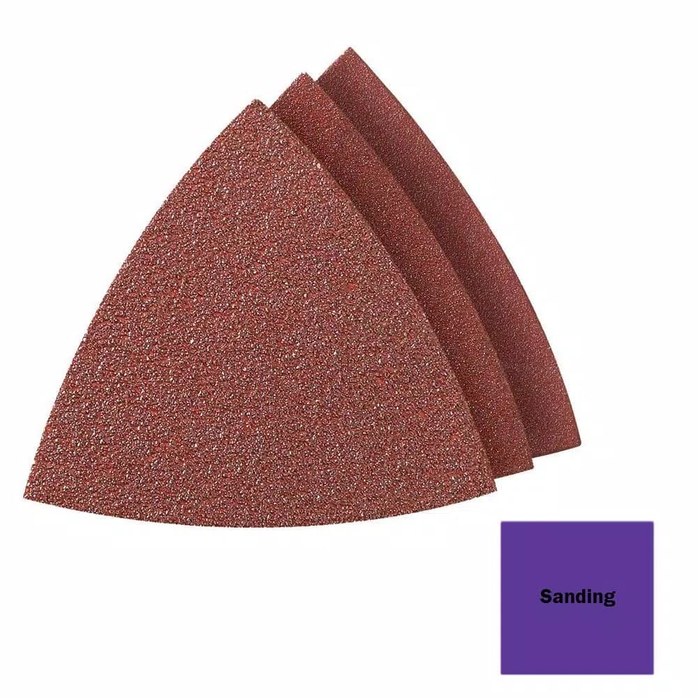 Dremel Multi-Max 3.18 in. Oscillating Tool Sandpaper Assorted Grit 6-Pack