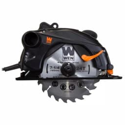 WEN 12 Amp 7-1/4 in. Sidewinder Corded Circular Saw with 2-1/2 in. Cutting Depth thumbnail 1