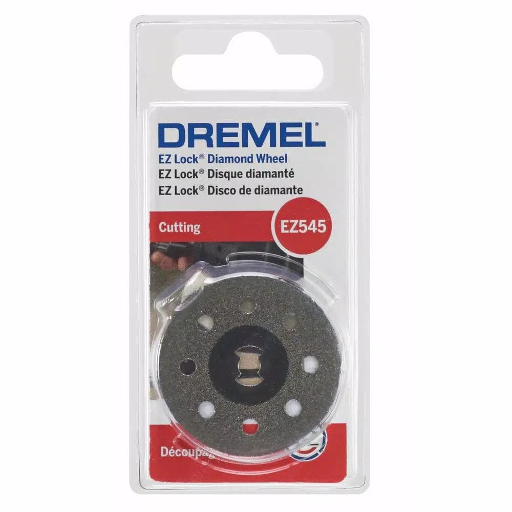 Dremel EZ Lock 1-1/2 in. Diamond Tile Cutting Wheel for Ceramic and Floor Tile