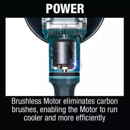 Makita 18V X2 LXT Brushless 7 in. Cordless Angle Grinder with AWS & Electric Brake thumbnail 11