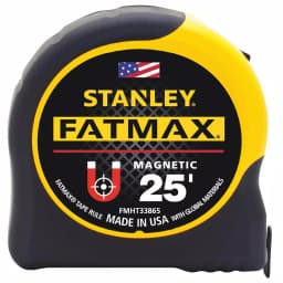 Stanley FATMAX 25 ft. Magnetic Tape Measure, 1-1/4 in. Wide (4-Pack) thumbnail 5