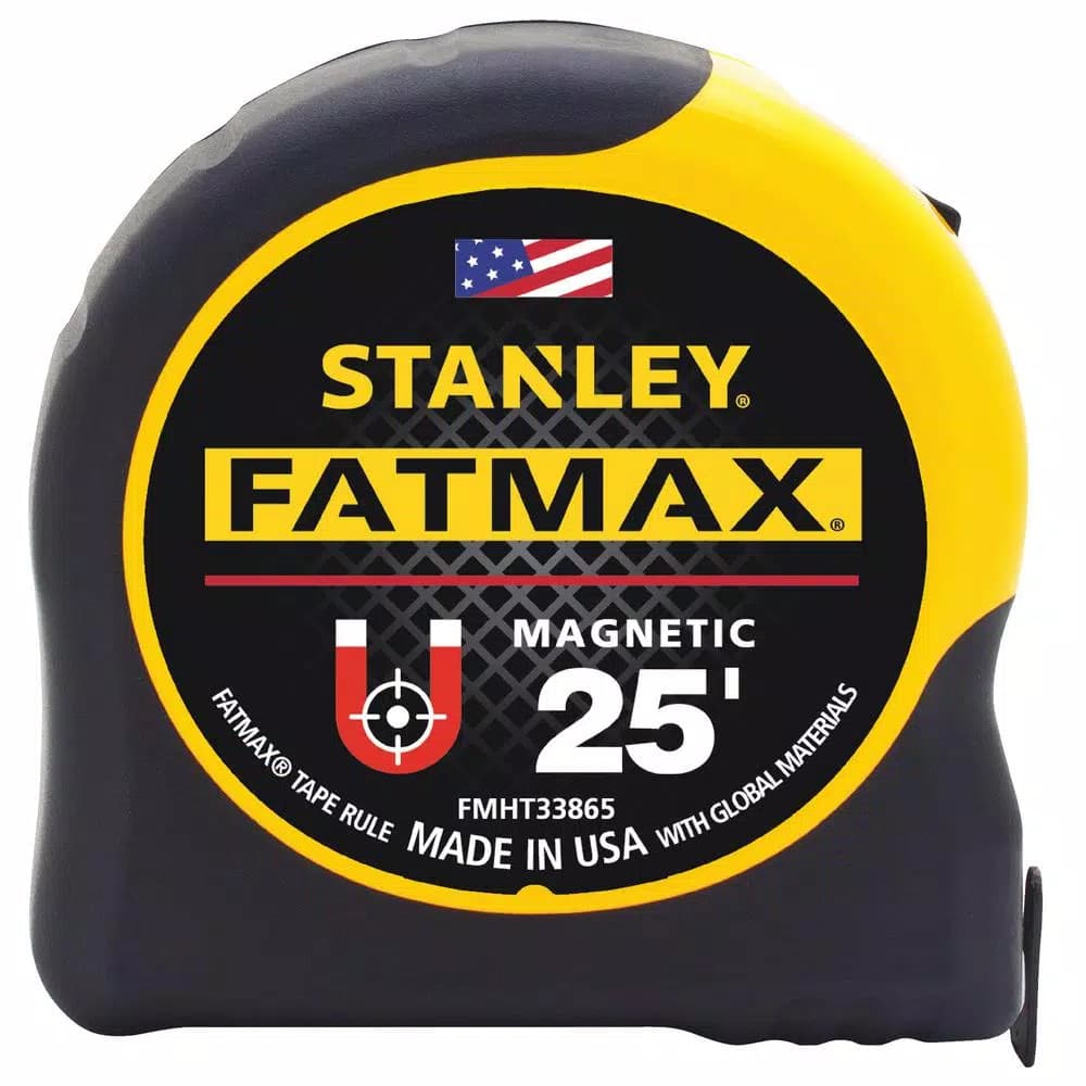 Stanley FATMAX 25 ft. Magnetic Tape Measure, 1-1/4 in. Wide (4-Pack)
