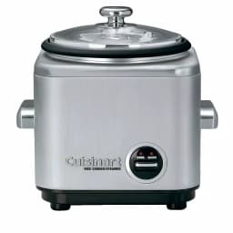 Cuisinart CRC-400 4-Cup Stainless Steel Rice Cooker with Non-Stick Interior thumbnail 1