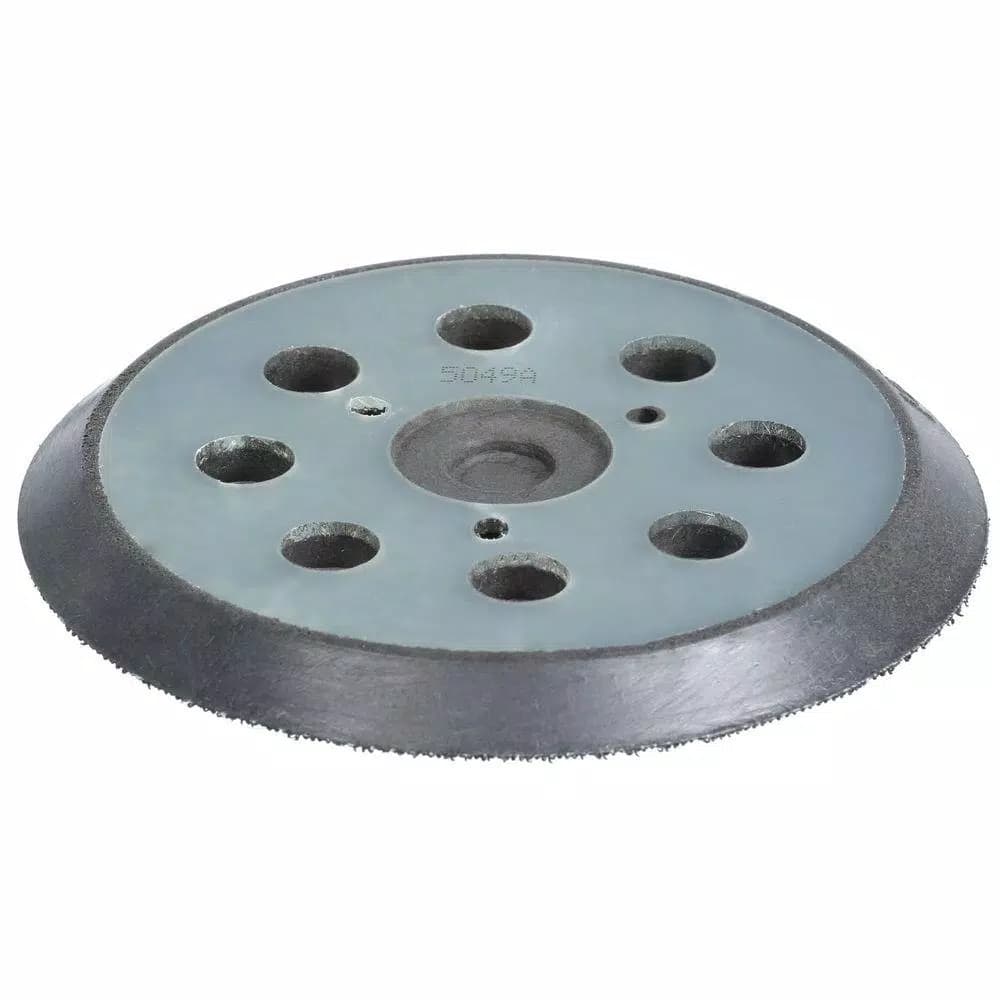 Makita 5 in. Round Hook and Loop Backing Pad with 8-Hole Dust Collection