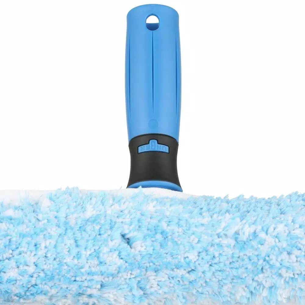Unger Pro 14 in. Window Scrubber with Microfiber Sleeve and Connect and Clean Locking System