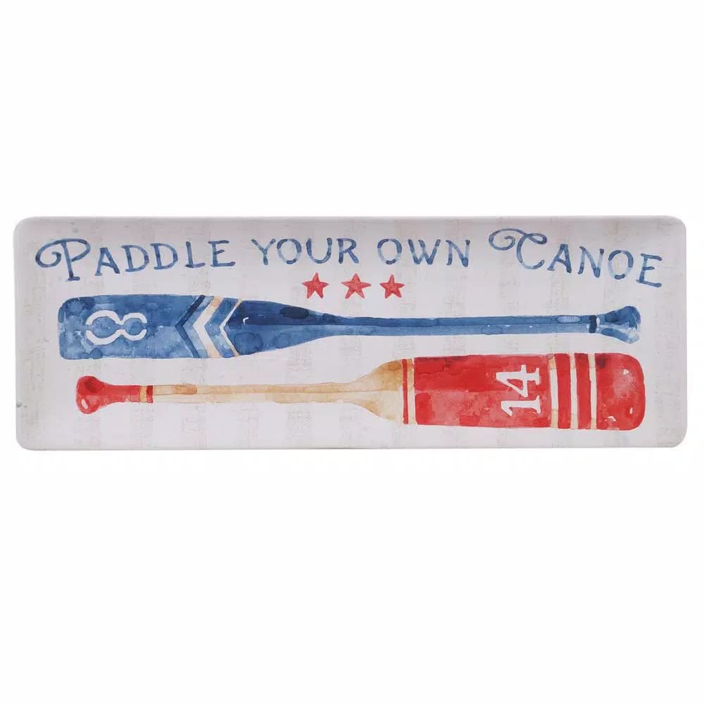 Certified International Nautical Life 16 in. Earthenware Rectangular Platter