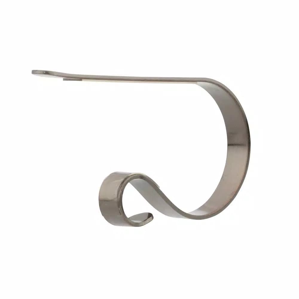 Original MantleClip Oil-Rubbed Bronze Stocking Holder (4-Pack) - Sturdy Metal Mantel Clips