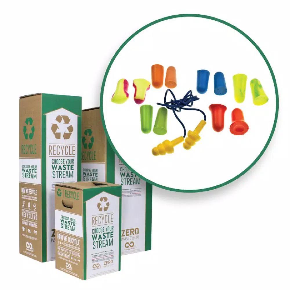 Unbranded TerraCycle Zero Waste Box for Earplug Recycling - 6 Gal. Mail Back Container
