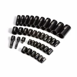 TEKTON 38-Piece 3/8 in. and 1/2 in. Drive Impact Socket Set, SAE and Metric thumbnail 3