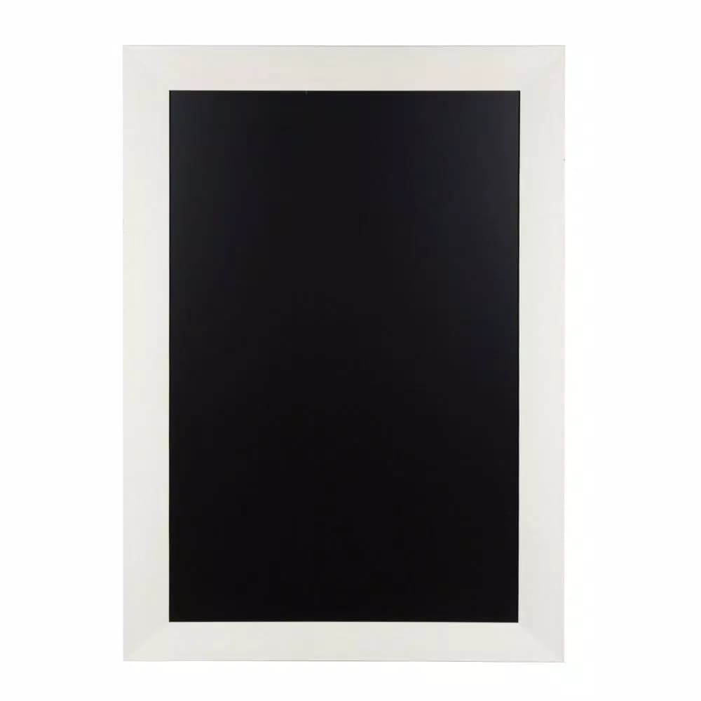 DesignOvation Beatrice Large Framed Magnetic Chalkboard Memo Board for Home and Office