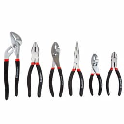 Stalwart 6-Piece Utility Plier Set with Storage Pouch thumbnail 1