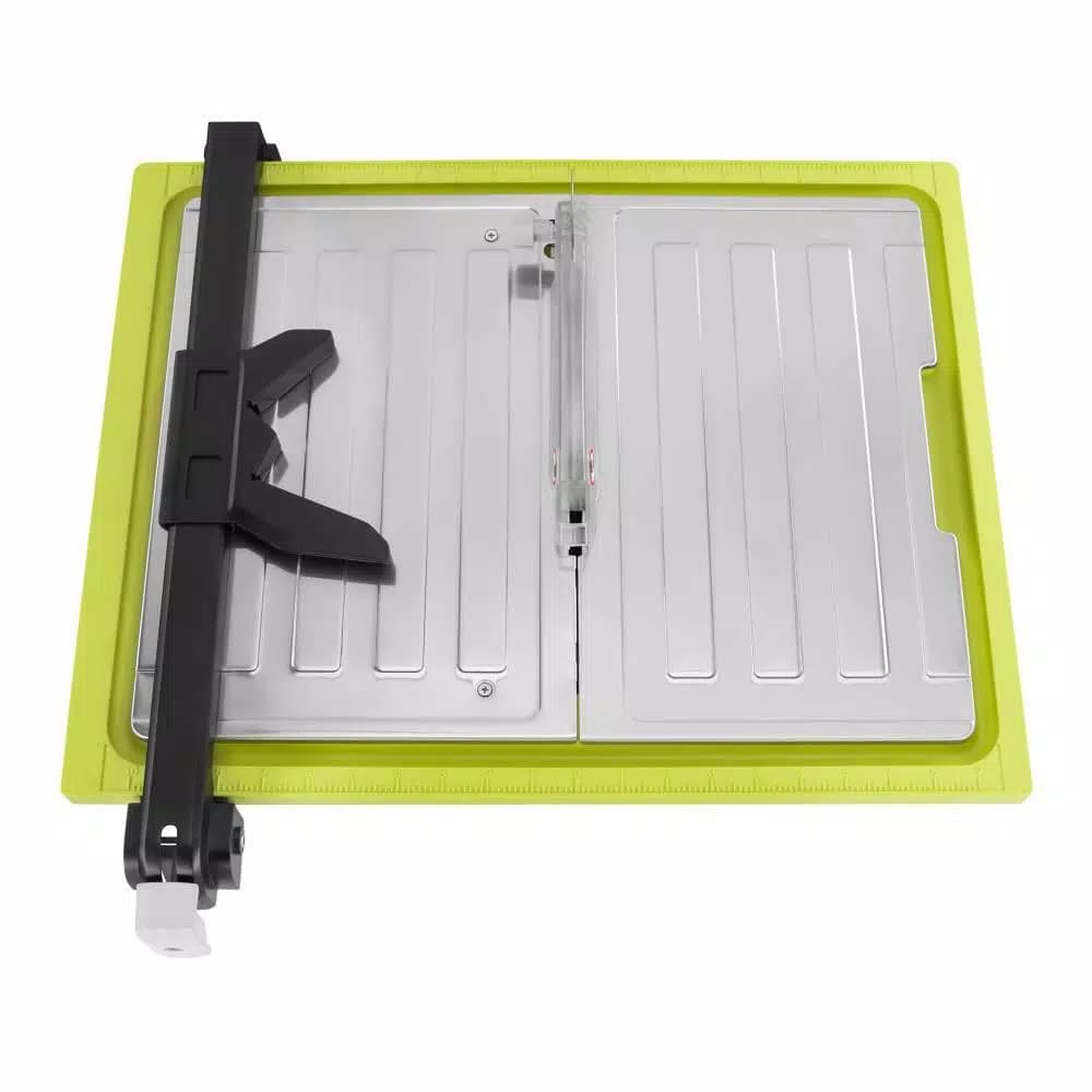 RYOBI 7 in. 4.8 Amp Wet Tile Saw with Stand, Cuts Ceramic, Porcelain, and Stone