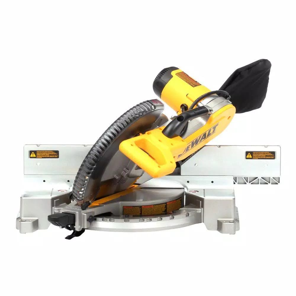 DeWalt 12 in. Double-Bevel Compound Miter Saw, 15 Amp, Corded