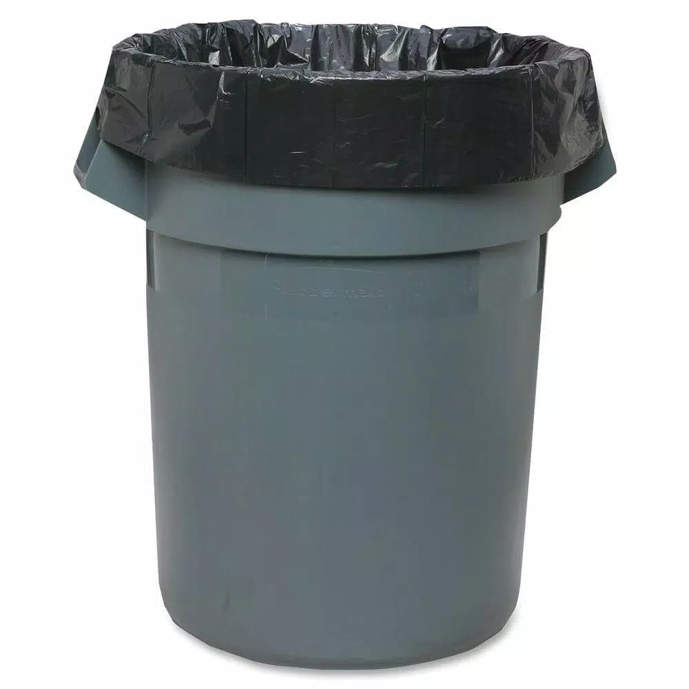 Genuine Joe 45 Gal. 2-Ply Puncture-Resistant Trash Can Liners, 0.7 Mil, 40-Count