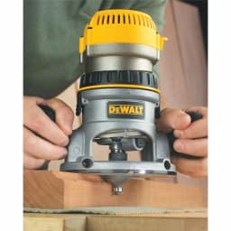 DEWALT 2-1/4 HP 12 Amp Electronic Variable Speed Fixed Base Router with Soft Start thumbnail 3