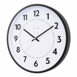 Equity by La Crosse 14 in. Commercial Black Analog Wall Clock with Quartz Movement thumbnail 3