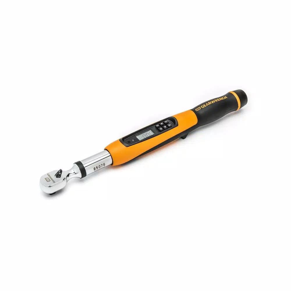 GEARWRENCH 3/8 in. Drive Electronic Torque Wrench, 7.4-99.6 ft.-lbs.