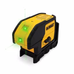 DEWALT Green 3-Spot Self-Leveling Laser Level with Case and (2) AA Batteries thumbnail 1