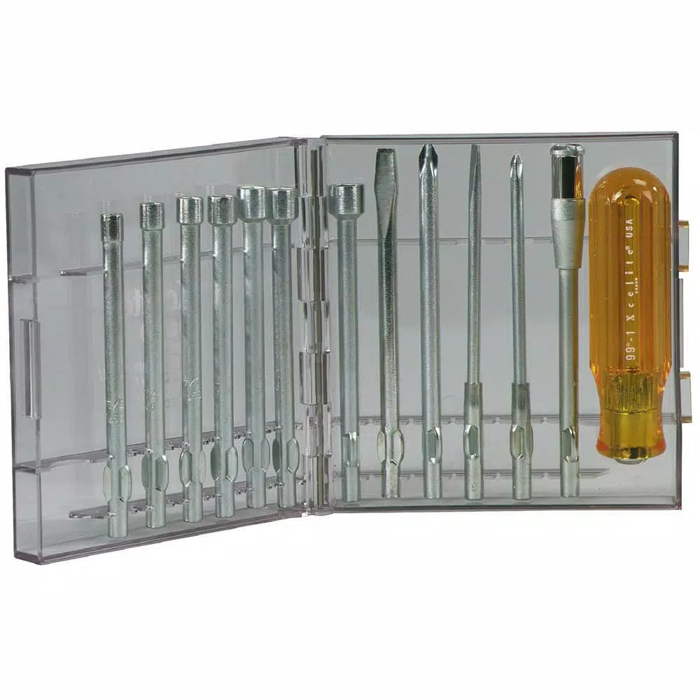 Xcelite 13-Piece SAE Nutdriver and Screwdriver Kit with Storage Case