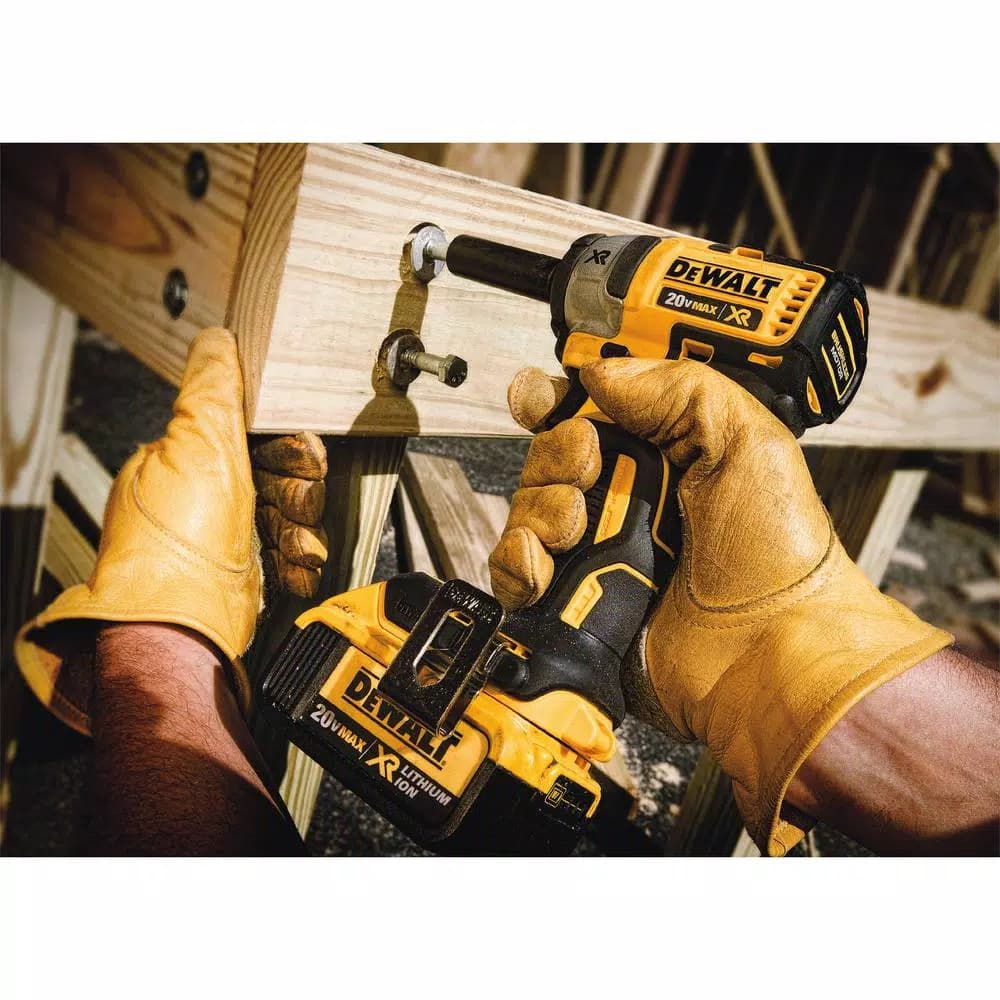 DEWALT 20V MAX XR Cordless Brushless 3/8 in. Compact Impact Wrench (Tool-Only)