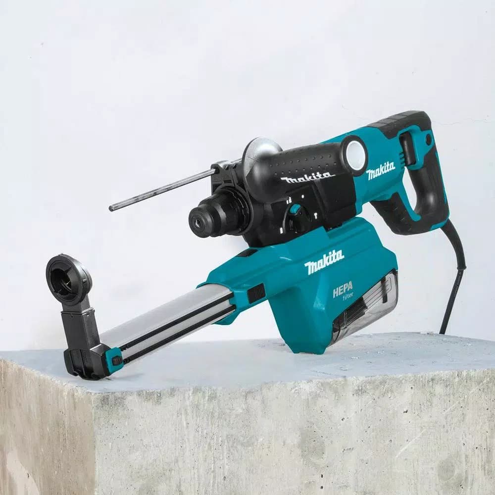 Makita HR2661 1 in. AVT Rotary Hammer with HEPA Dust Extractor, SDS-Plus, D-Handle
