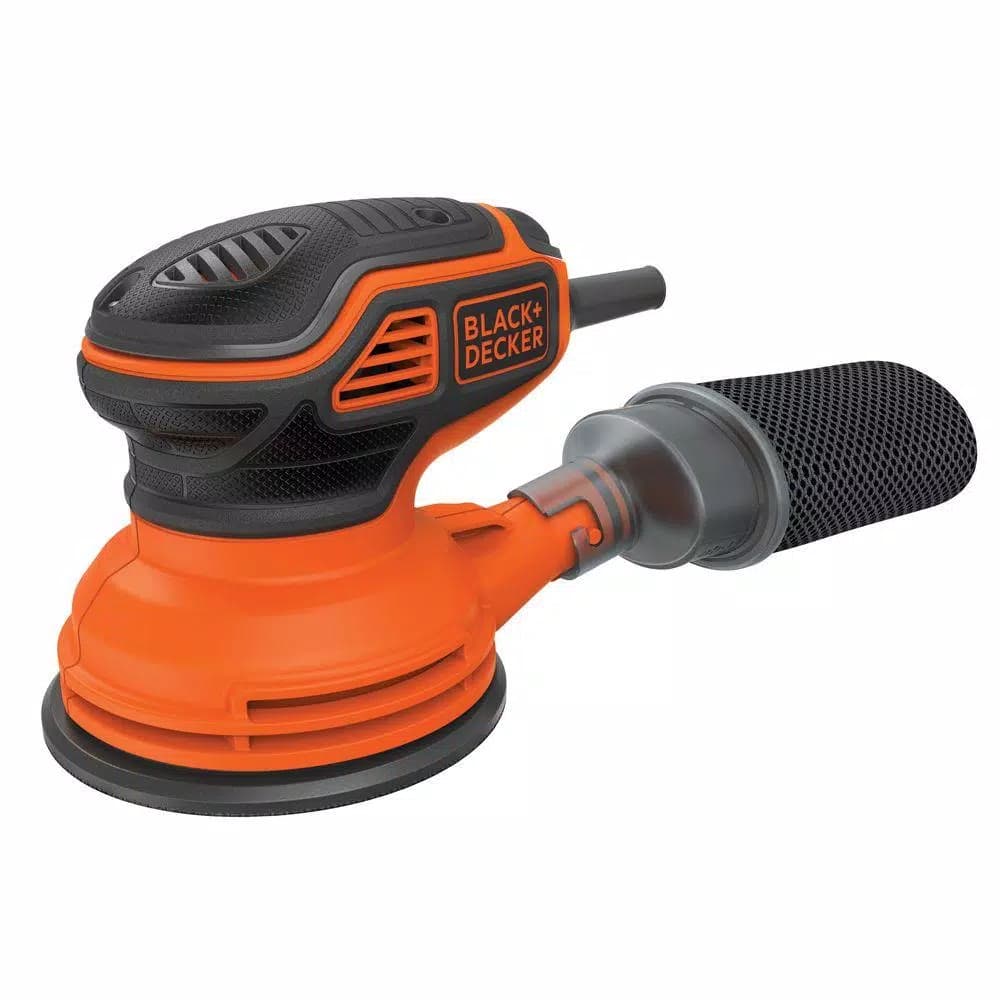 BLACK+DECKER 5 in. Corded Random Orbital Sander, 2.4 Amp
