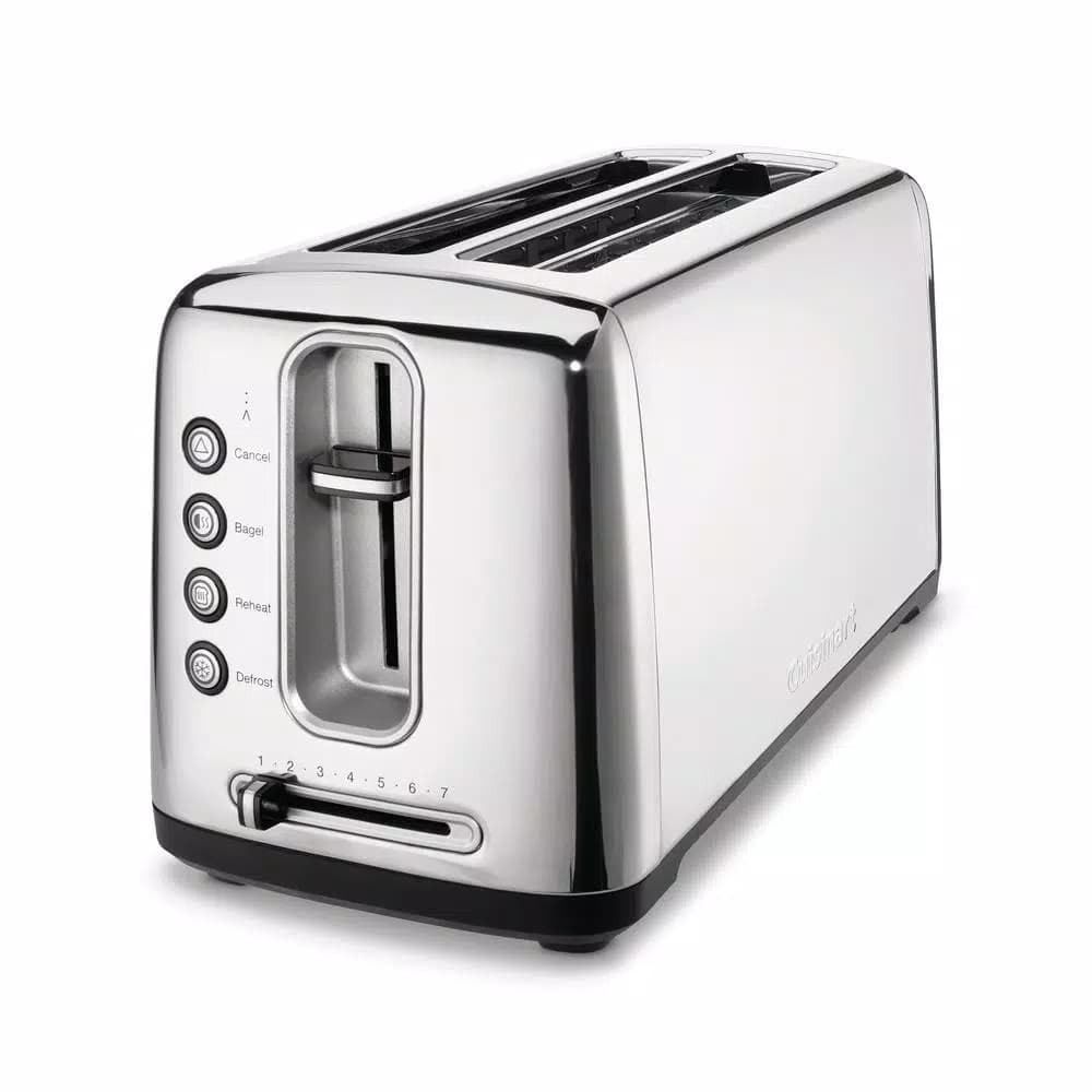 Cuisinart 2-Slice Stainless Steel Artisan Bread Long Slot Toaster