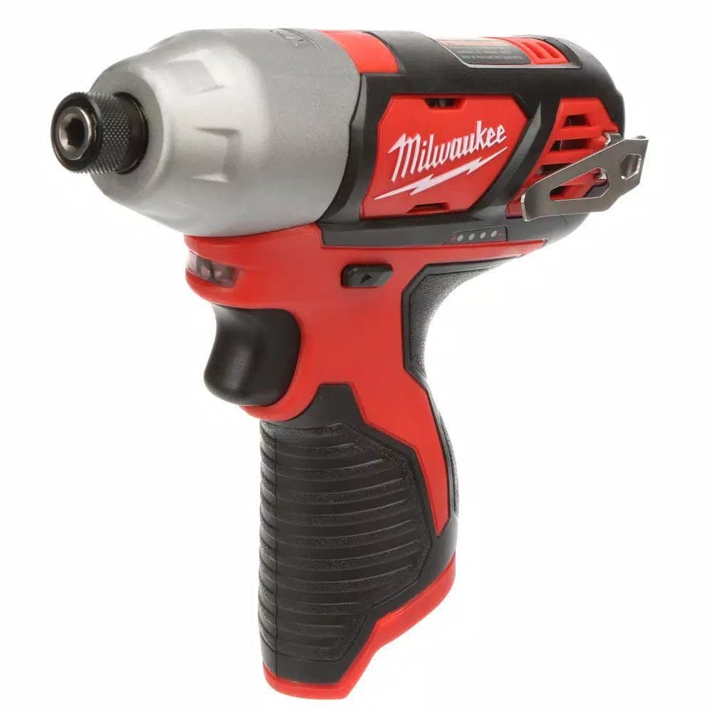 Milwaukee M12 12V Lithium-Ion Cordless 1/4 in. Hex Impact Driver (Tool Only)