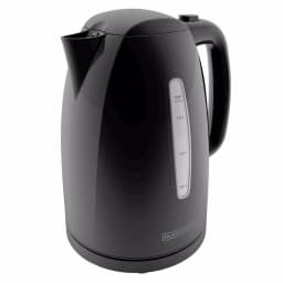 BLACK+DECKER 1.7L Rapid Boil Electric Cordless Kettle, 1500W, Black thumbnail 1