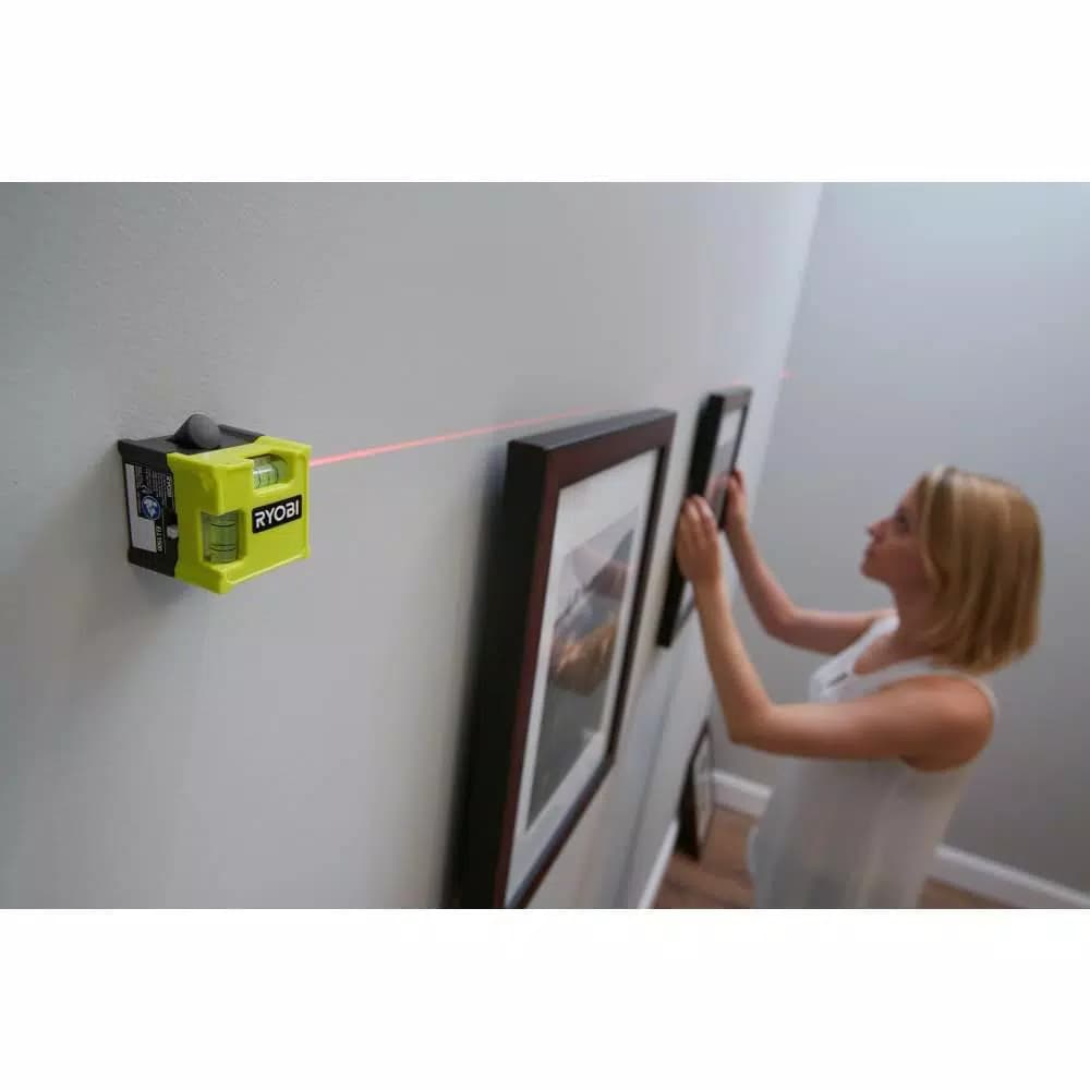 RYOBI Laser Cube Compact Handheld and Freestanding Laser Level