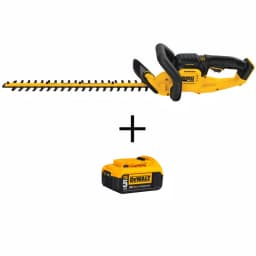 DEWALT 20V MAX Cordless 22 in. Hedge Trimmer with (1) 5.0 Ah Battery thumbnail 1