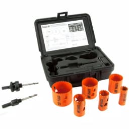 Klein Tools Bi-Metal Hole Saw Kit, 8-Piece Set with Carrying Case thumbnail 4