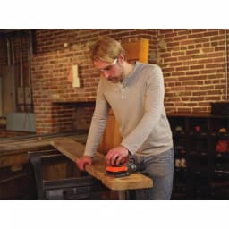 BLACK+DECKER BDEQS300 1/4 Sheet Orbital Sander, 2 Amp, Corded thumbnail 4