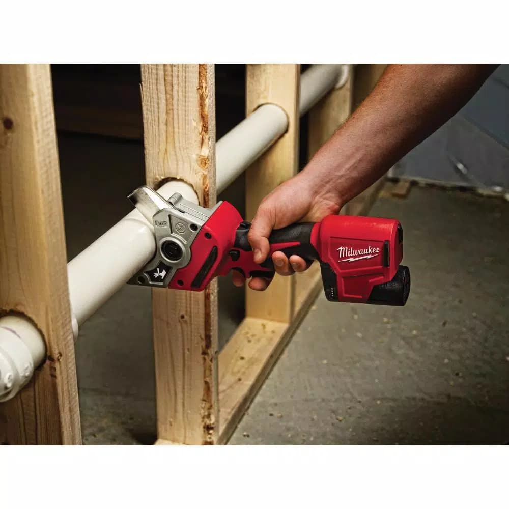 Milwaukee M12 Cordless PVC Pipe Shear, 12V Lithium-Ion (Tool-Only)
