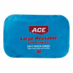 3M ACE Soft Touch Reusable Cold Compress, Large, Blue thumbnail 2