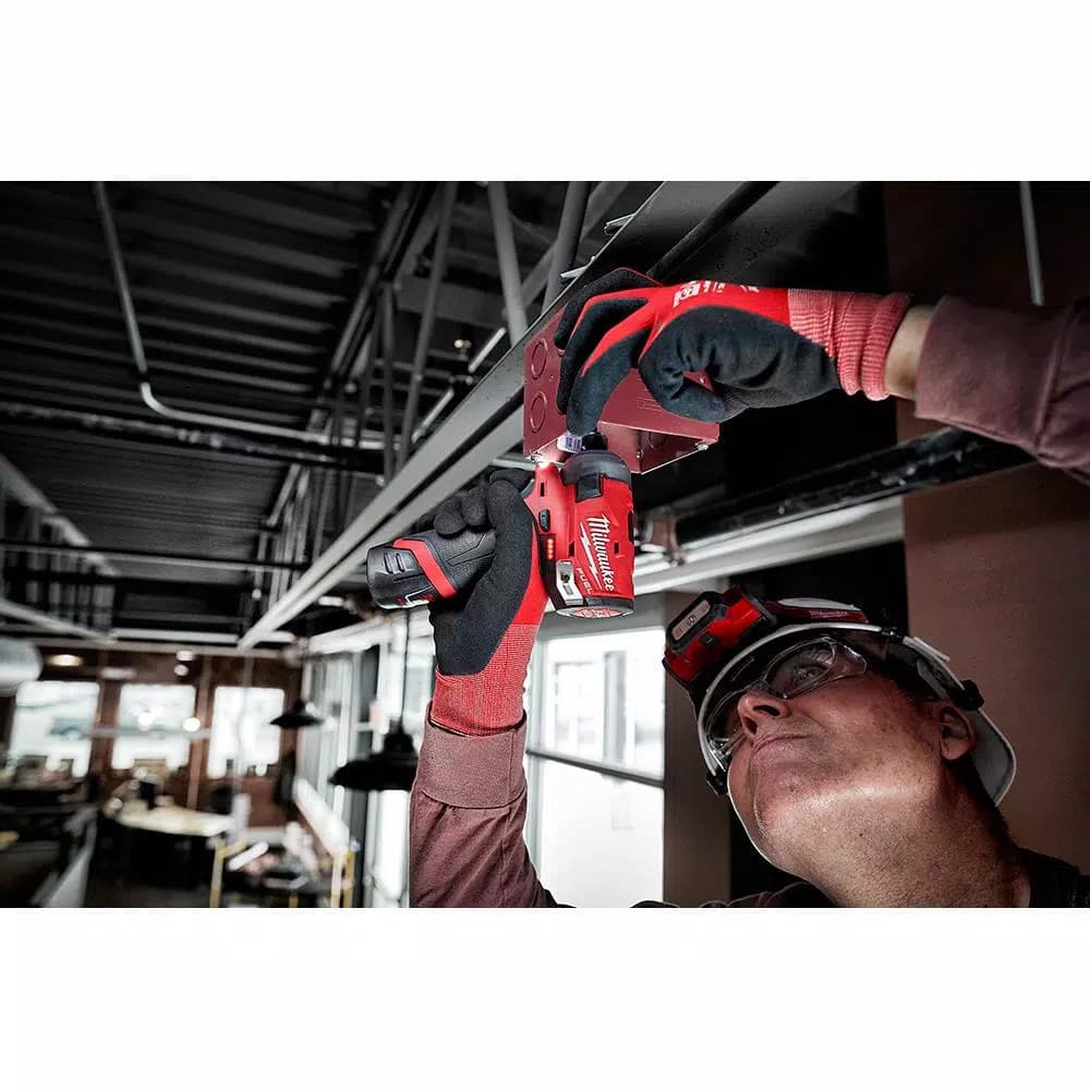 Milwaukee M12 FUEL Surge 1/4 in. Hex Hydraulic Impact Driver & Right Angle Drill Kit